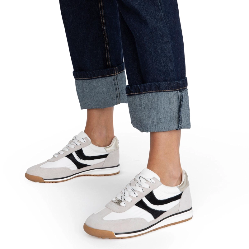 ZAPATILLA DE CUERO MUJER GACEL BLANCO INNA - 2