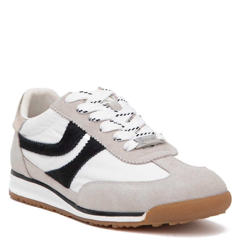 ZAPATILLA DE CUERO MUJER GACEL BLANCO INNA - 3