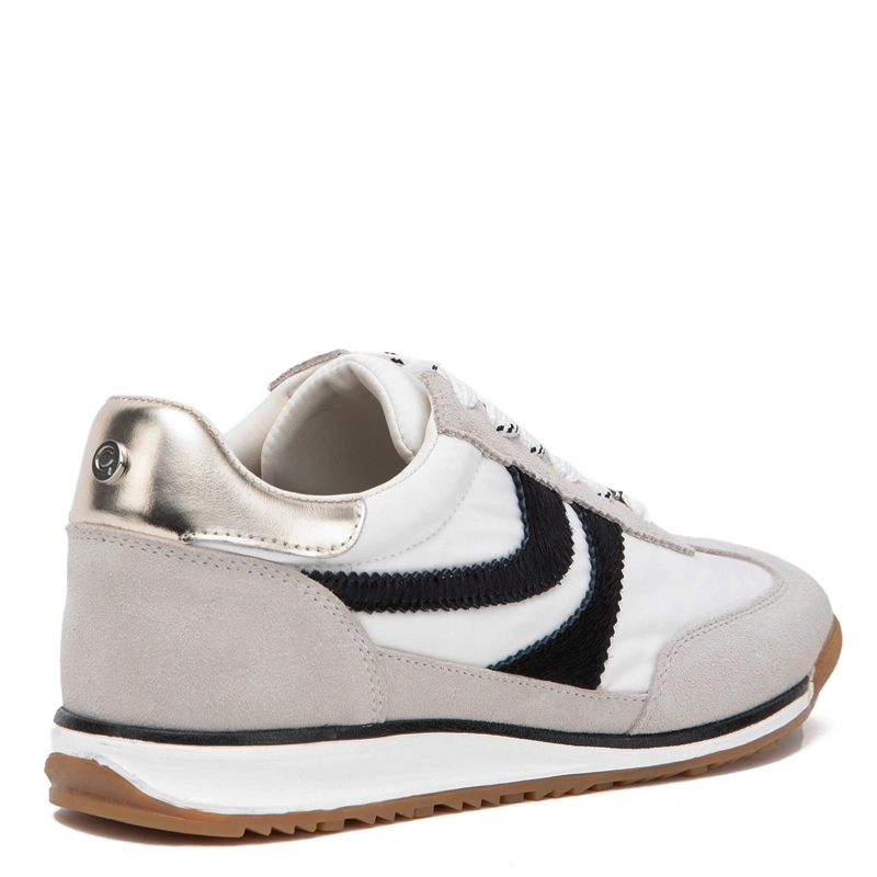 ZAPATILLA DE CUERO MUJER GACEL BLANCO INNA - 5