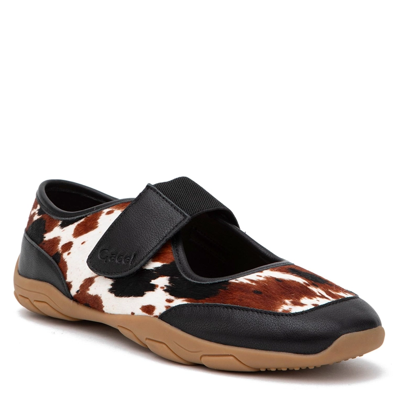 ZAPATILLA DE CUERO MUJER GACEL MULTICOLOR HARPER - 3