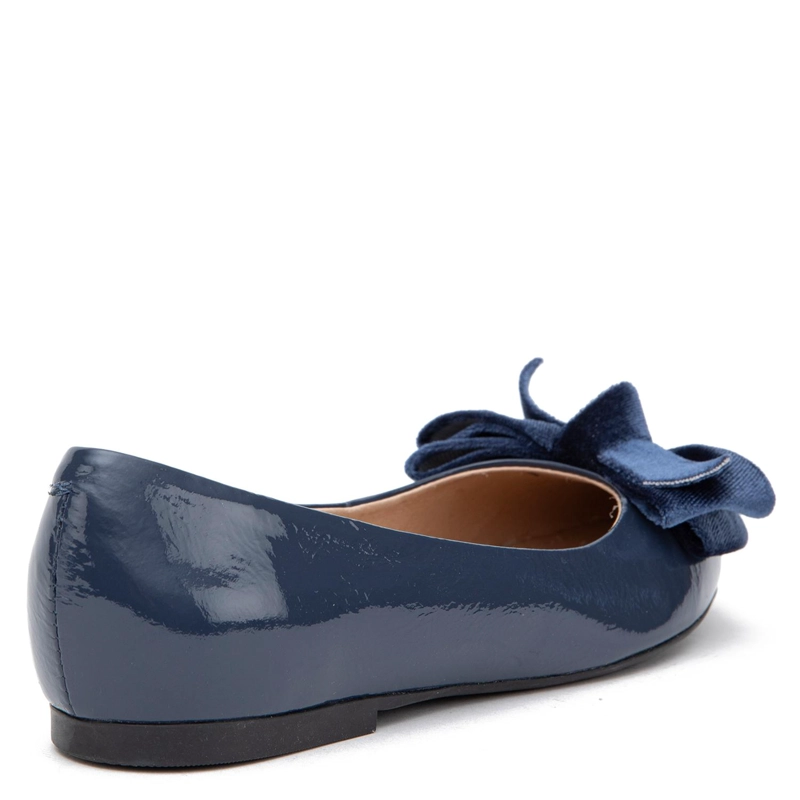 BALLERINA DE CUERO MUJER GACEL MARINO KIM - 5