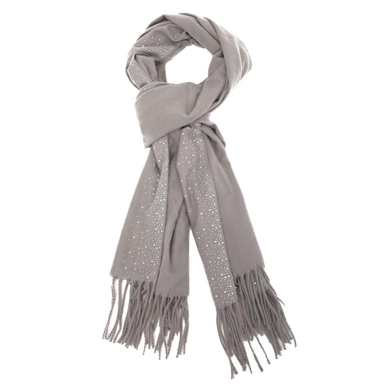 PAÑUELO MUJER GACEL GRIS GRANDE - 1