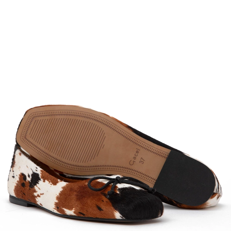 BALLERINA DE CUERO MUJER GACEL MULTICOLOR MARYGOLD 0660896 - 4