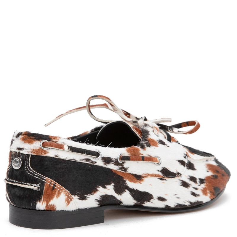 MOCASIN DE CUERO MUJER GACEL MULTICOLOR QUINN - 5