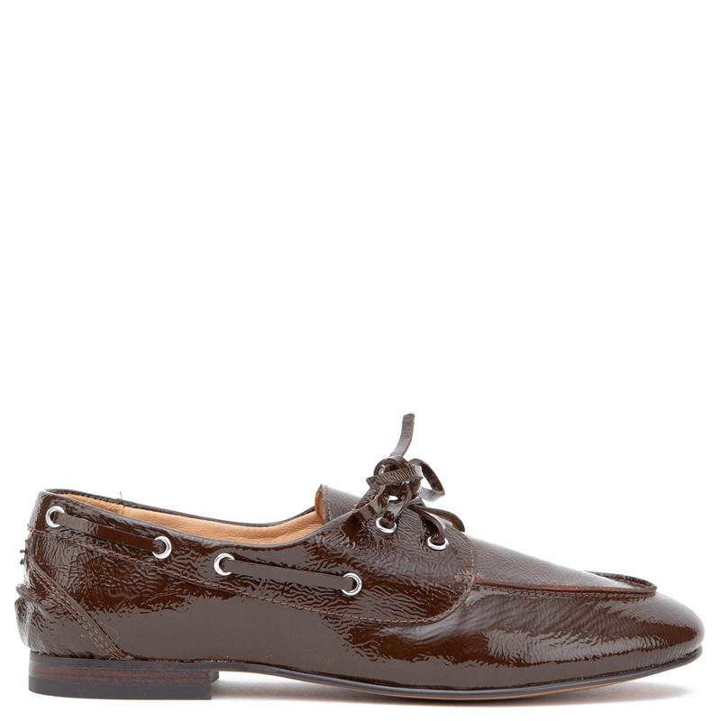 MOCASIN DE CUERO MUJER GACEL BURDEO QUINN 0660976 - 1