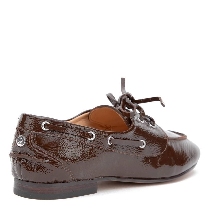 MOCASIN DE CUERO MUJER GACEL BURDEO QUINN - 5