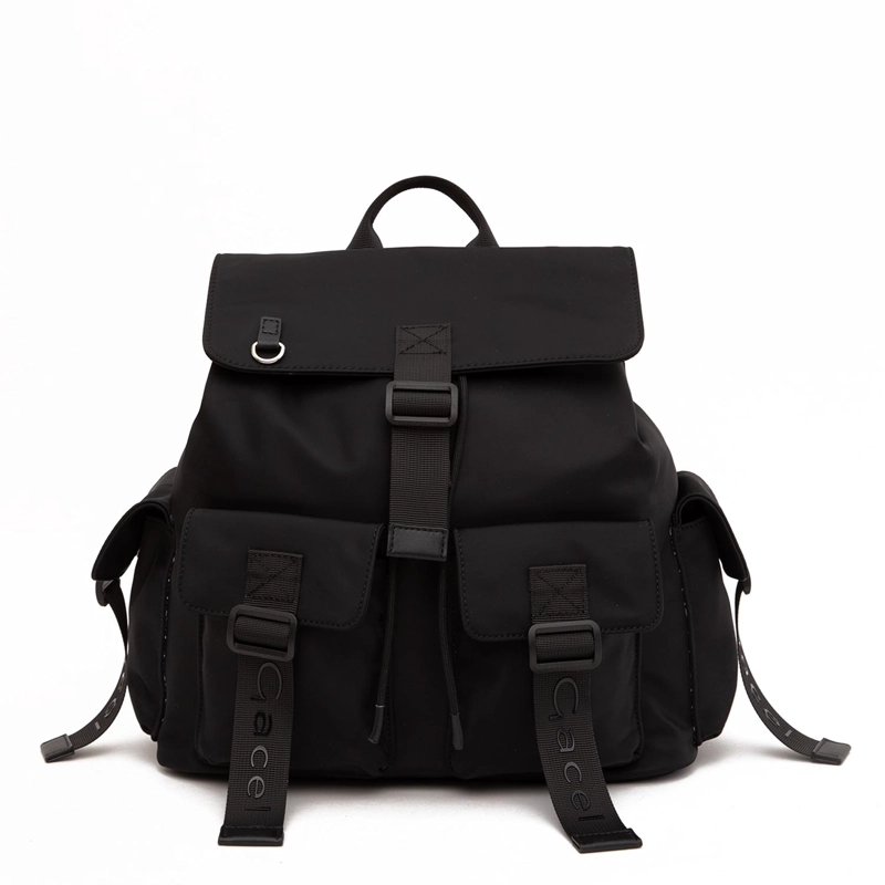 MOCHILA MUJER GACEL NEGRO GRANDE - 1