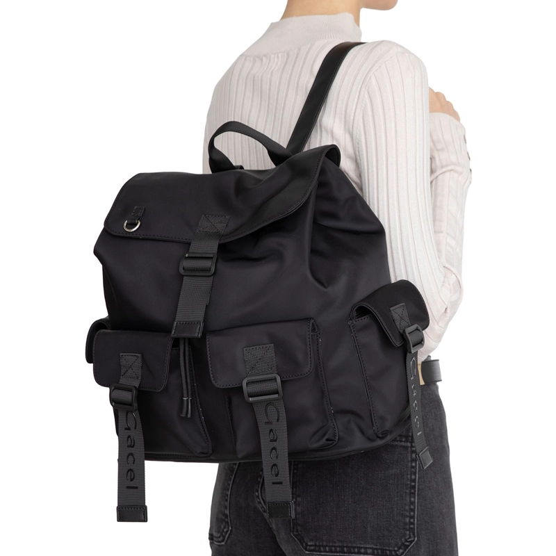 MOCHILA MUJER GACEL NEGRO GRANDE - 2