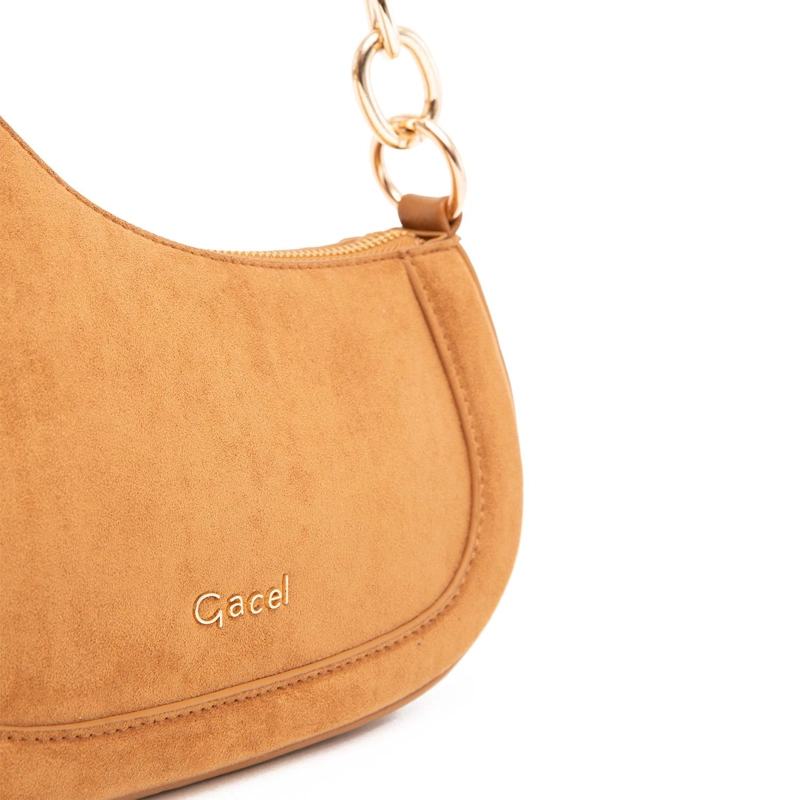 CARTERA MUJER GACEL CAMEL OVAL - 4