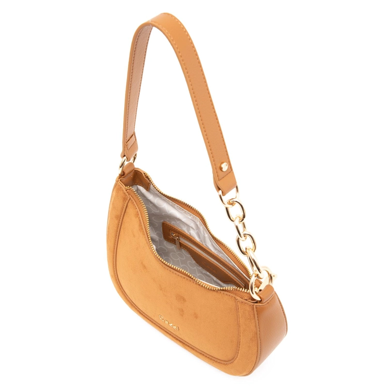 CARTERA MUJER GACEL CAMEL OVAL - 5