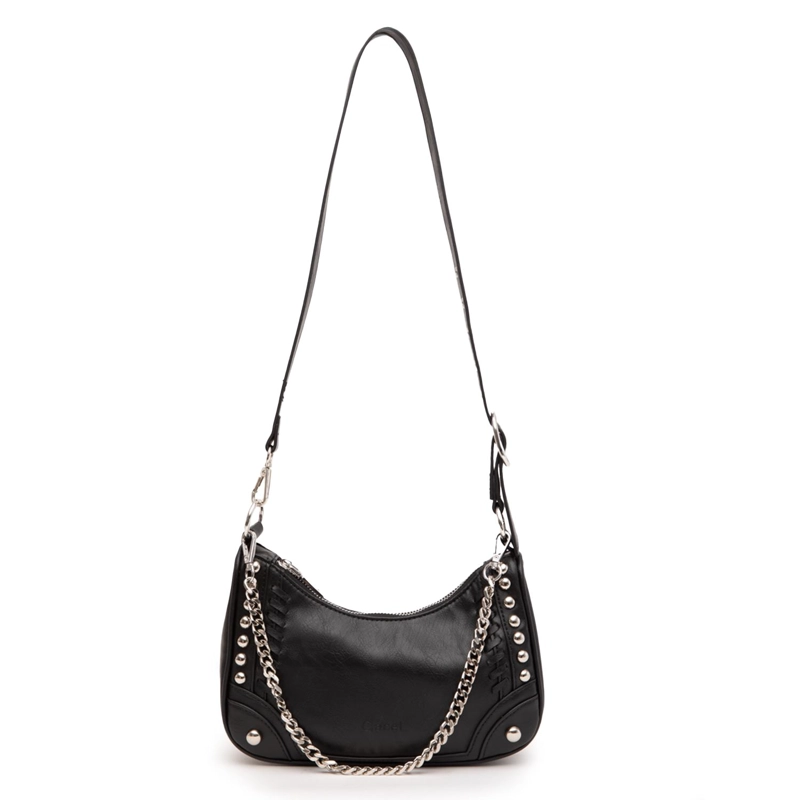 CARTERA MUJER GACEL NEGRO BANDOLERA PEQUEÑA - 1