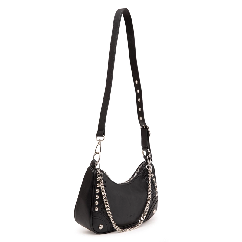 CARTERA MUJER GACEL NEGRO BANDOLERA PEQUEÑA - 3