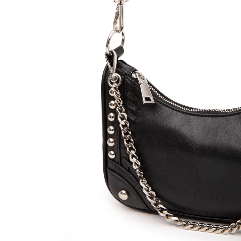 CARTERA MUJER GACEL NEGRO BANDOLERA PEQUEÑA - 4