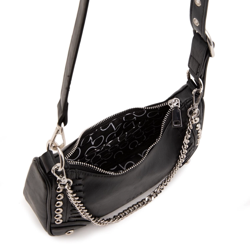 CARTERA MUJER GACEL NEGRO BANDOLERA PEQUEÑA - 5
