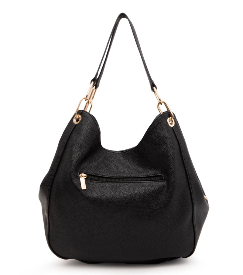 CARTERA MUJER GACEL NEGRO DOS ASAS GRANDE - 2