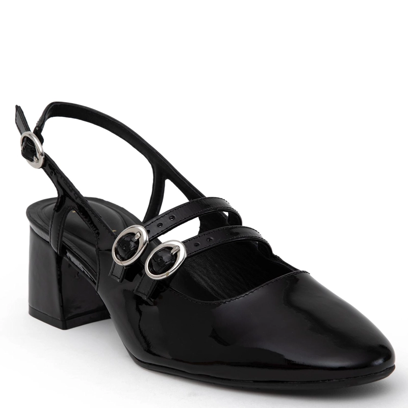 ZAPATO DE CUERO MUJER GACEL NEGRO VIVIENNE - 3