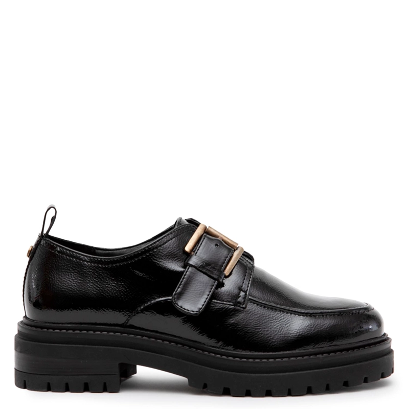 ZAPATO DE CUERO MUJER GACEL NEGRO TIMOTHY - 1