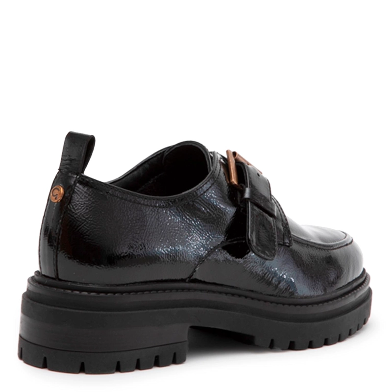 ZAPATO DE CUERO MUJER GACEL NEGRO TIMOTHY - 5