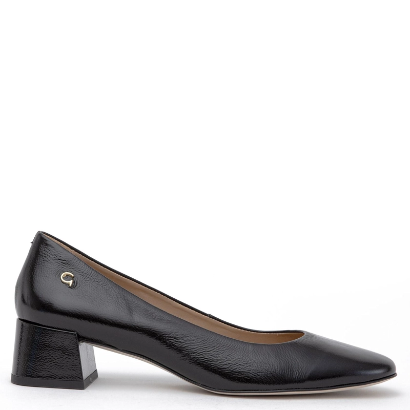 ZAPATO DE CUERO MUJER GACEL NEGRO BRERA - 1