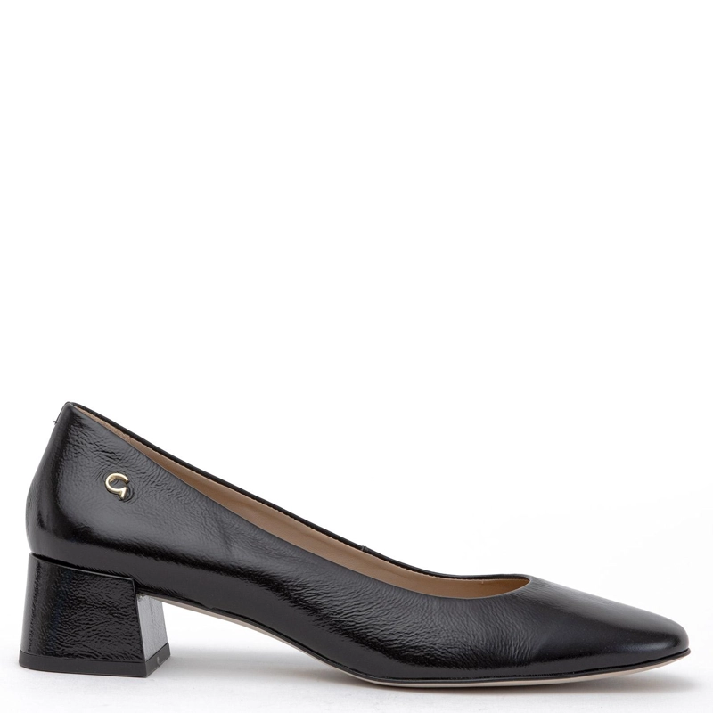 ZAPATO DE CUERO MUJER GACEL NEGRO BRERA - 1
