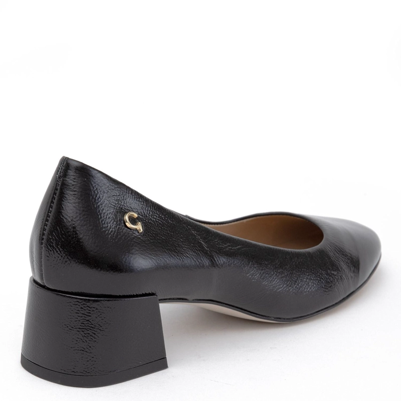 ZAPATO DE CUERO MUJER GACEL NEGRO BRERA - 5