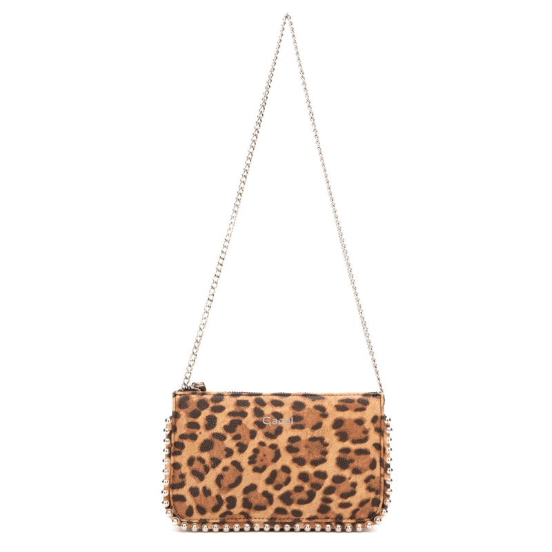 CARTERA MUJER GACEL LEOPARDO BANDOLERA PEQUEÑA - 1