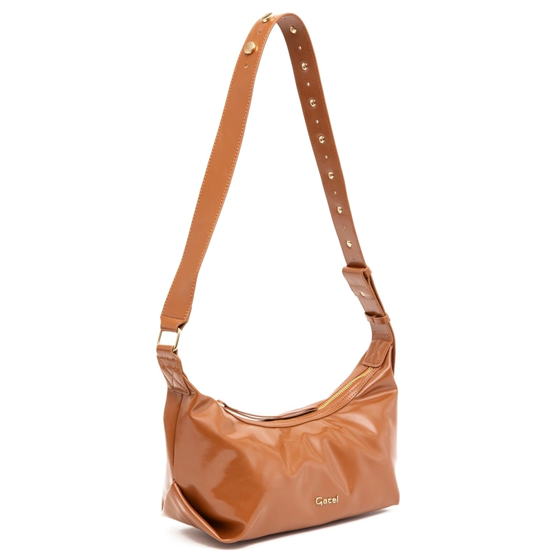 CARTERA MUJER GACEL CAMEL OVAL - 4