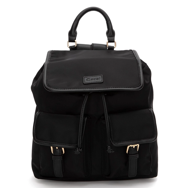 MOCHILA MUJER GACEL NEGRO PEQUEÑA - 1