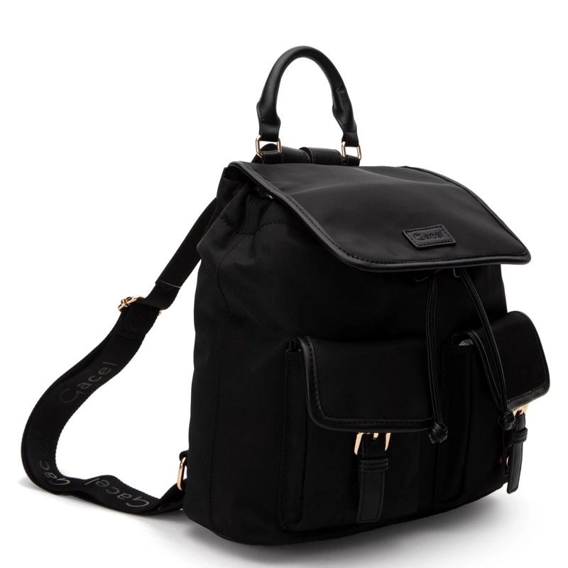 MOCHILA MUJER GACEL NEGRO PEQUEÑA - 2