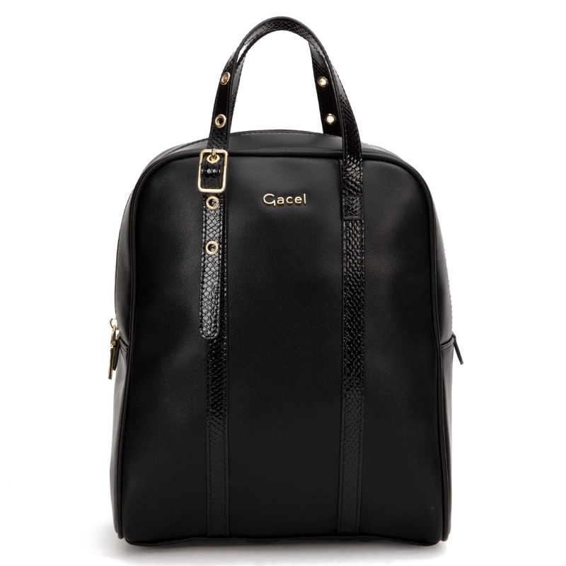 MOCHILA MUJER GACEL NEGRO PEQUEÑA - 1