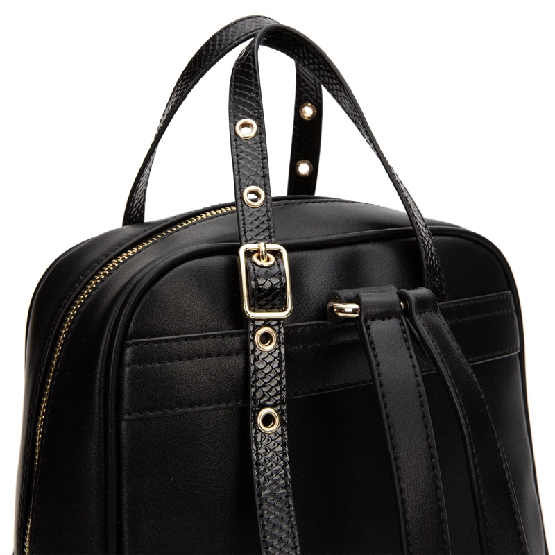 MOCHILA MUJER GACEL NEGRO PEQUEÑA - 4