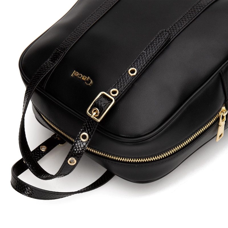 MOCHILA MUJER GACEL NEGRO PEQUEÑA - 5