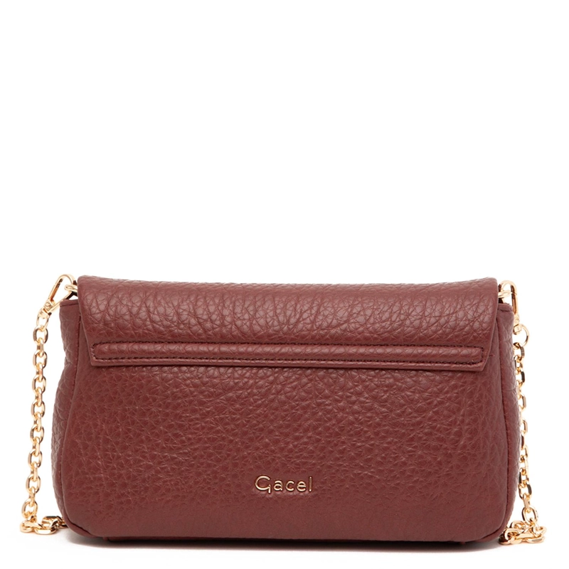 CARTERA MUJER GACEL TERRACOTA BANDOLERA PEQUEÑA - 1