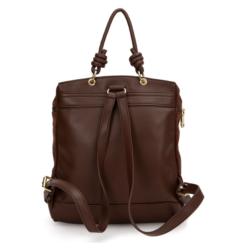 MOCHILA MUJER GACEL CHOCOLATE PEQUEÑA - 2