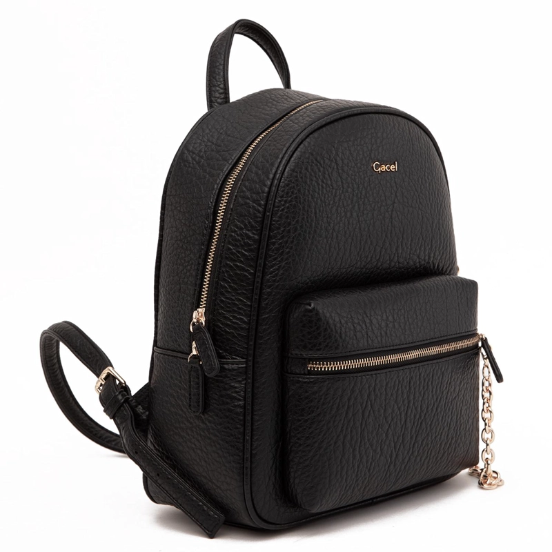 MOCHILA MUJER GACEL NEGRO GRANDE - 4