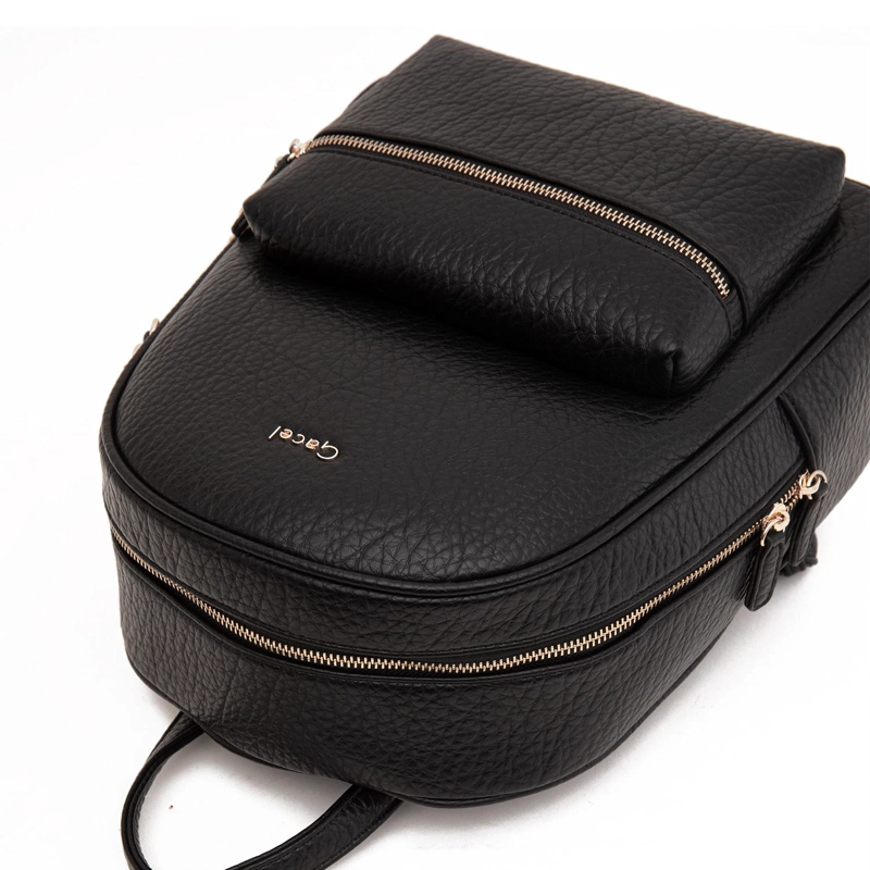 MOCHILA MUJER GACEL NEGRO GRANDE - 5