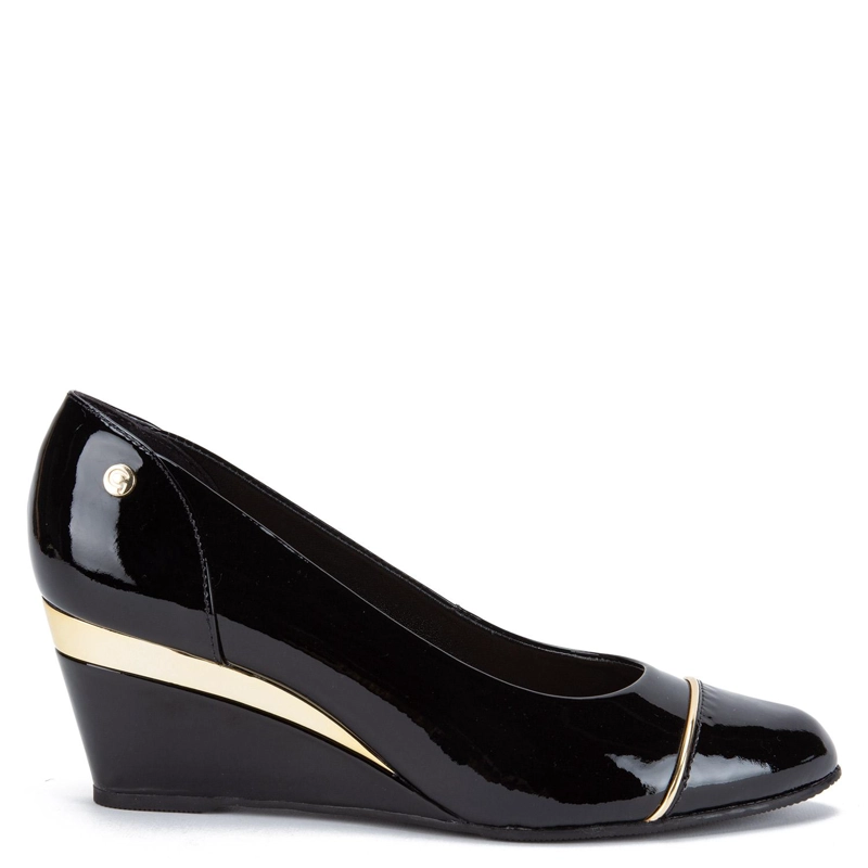 ZAPATO DE CUERO MUJER GACEL NEGRO IVONNE 0660431 - 1