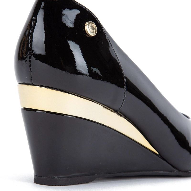 ZAPATO DE CUERO MUJER GACEL NEGRO IVONNE 0660431 - 4