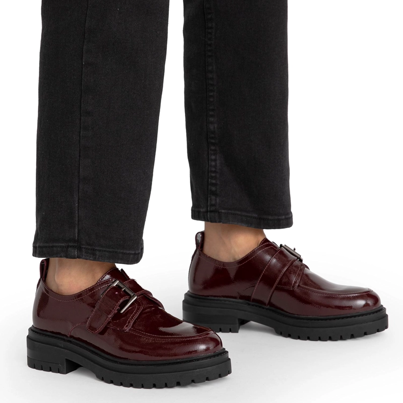 ZAPATO DE CUERO MUJER GACEL BURDEO TIMOTHY - 2