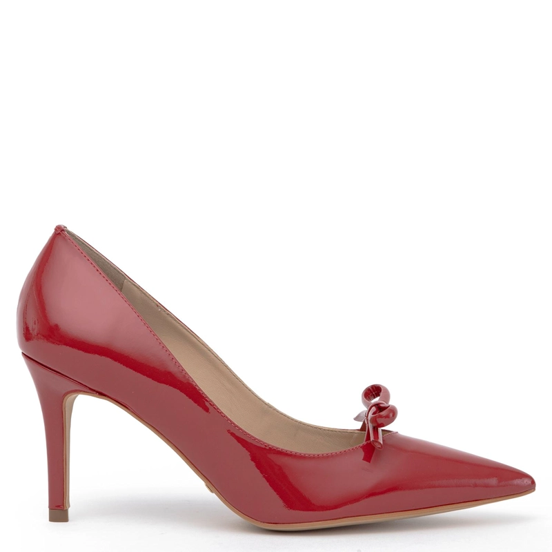 ZAPATO DE CUERO MUJER GACEL ROJO MONICA 0660920 - 1