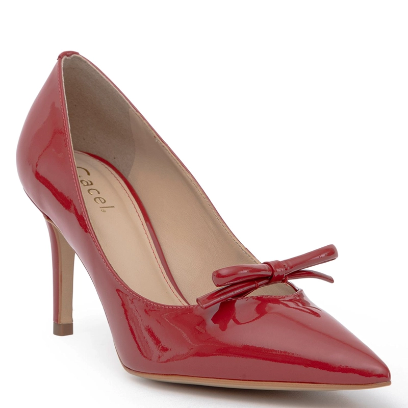ZAPATO DE CUERO MUJER GACEL ROJO MONICA 0660920 - 3