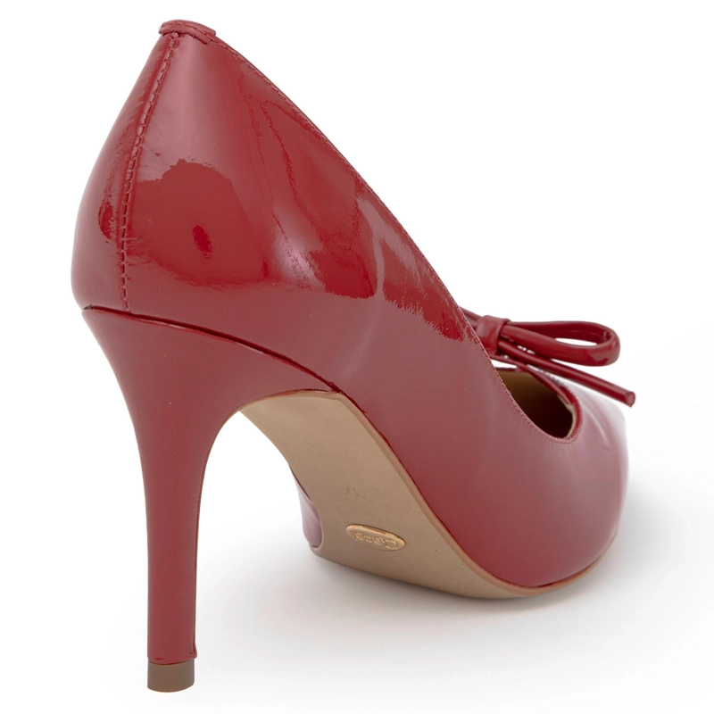 ZAPATO DE CUERO MUJER GACEL ROJO MONICA 0660920 - 5