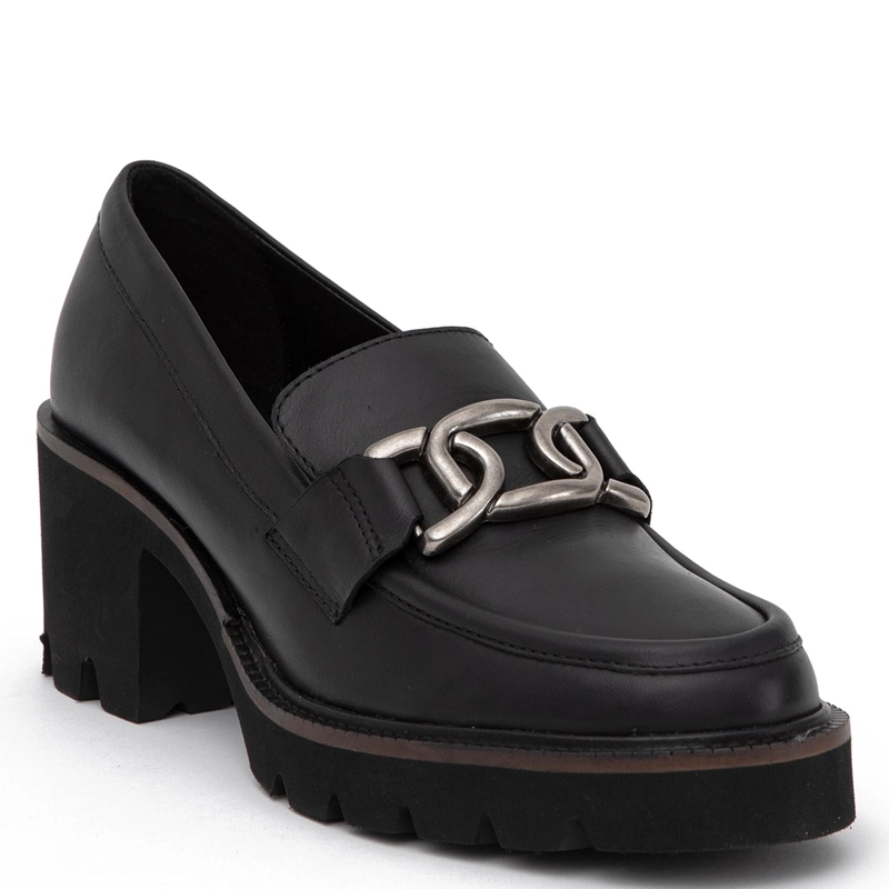 ZAPATO DE CUERO MUJER GACEL NEGRO RANYA - 3