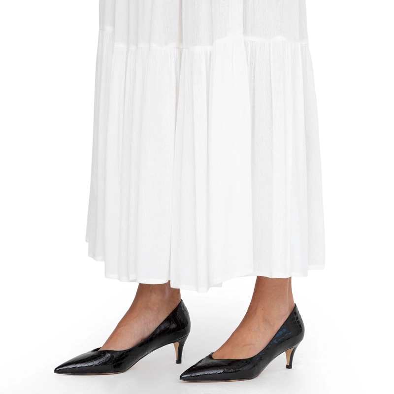 ZAPATO DE CUERO MUJER GACEL NEGRO DAN - 2