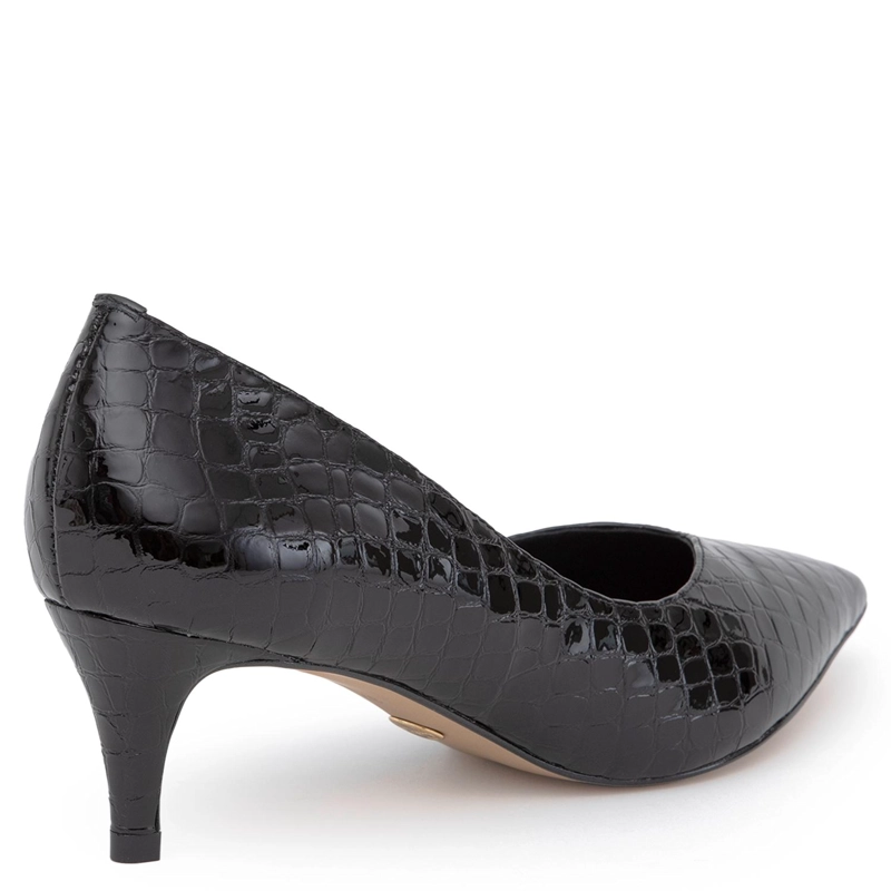 ZAPATO DE CUERO MUJER GACEL NEGRO DAN - 5