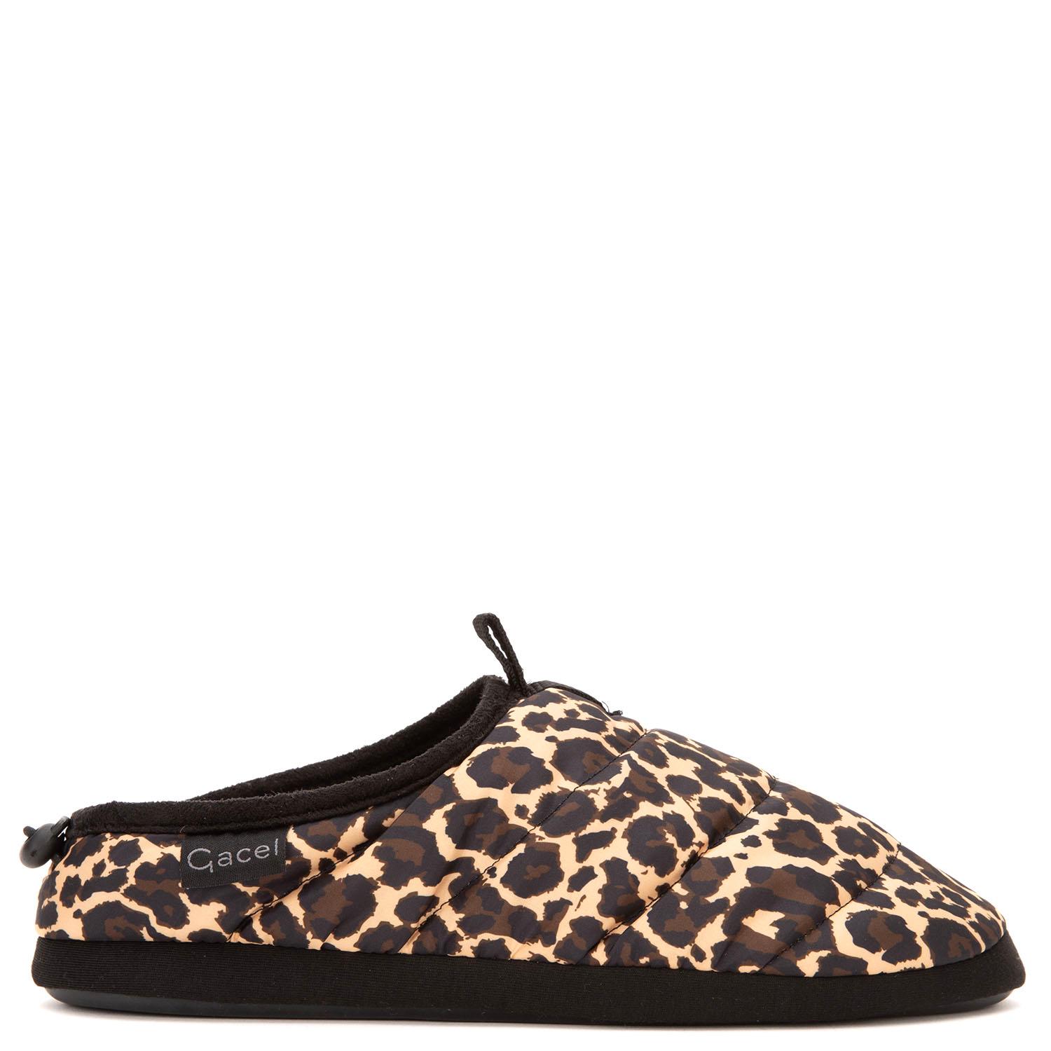PANTUFLA - CASUAL - GACEL - LEOPARDO - 1