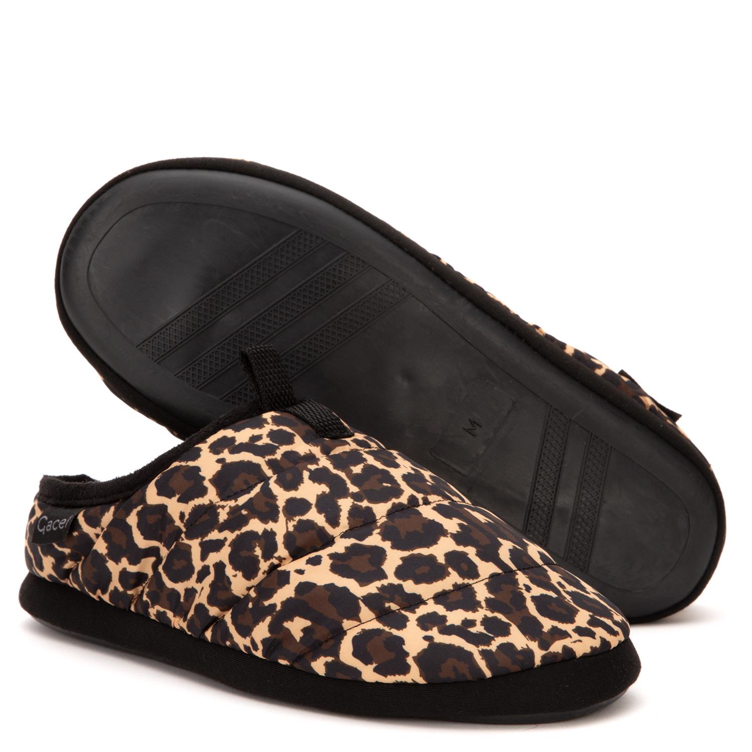 PANTUFLA - CASUAL - GACEL - LEOPARDO - 3