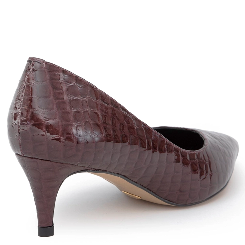 ZAPATO DE CUERO MUJER GACEL BURDEO DAN - 5