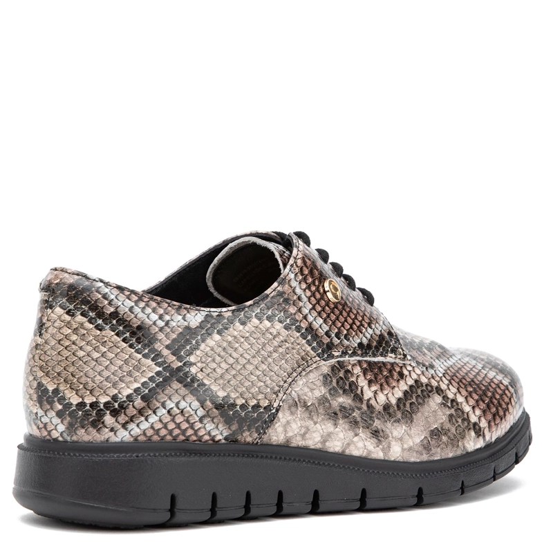 ZAPATO DE CUERO MUJER GACEL MULTICOLOR ITATI - 5