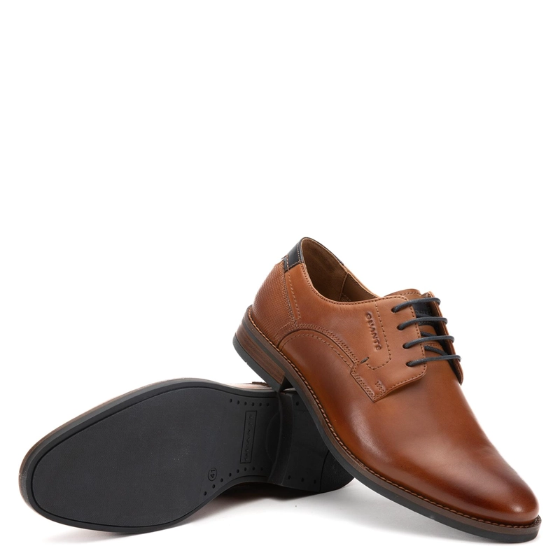 ZAPATO DE CUERO HOMBRE GUANTE CAMEL TASK 0036224 - 4